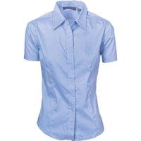DNC Workwear Corporate Wear DNC WORKWEAR Ladies Premier Stretch Poplin Short Sleeve Business Shirt 4231