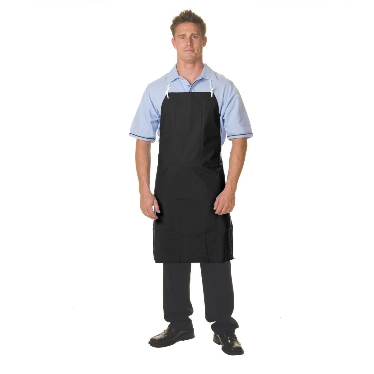 DNC Workwear Hospitality & Chefwear Black / 60cm X 90cm DNC WORKWEAR PVC Full Bib Apron Small 2702