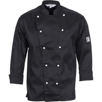 DNC Workwear Hospitality & Chefwear DNC WORKWEAR Three-Way Airflow Long Sleeve Chef Jacket 1106