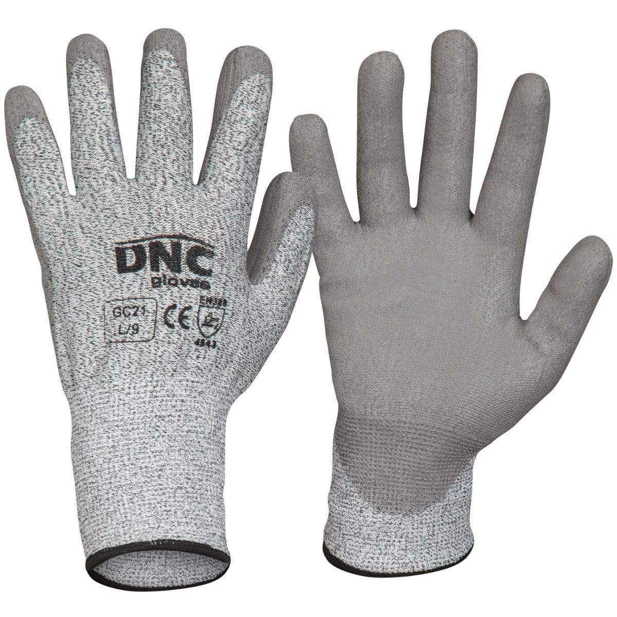 DNC Workwear PPE Grey/Grey / 2XL/11 DNC WORKWEAR Cut5- PU GC21