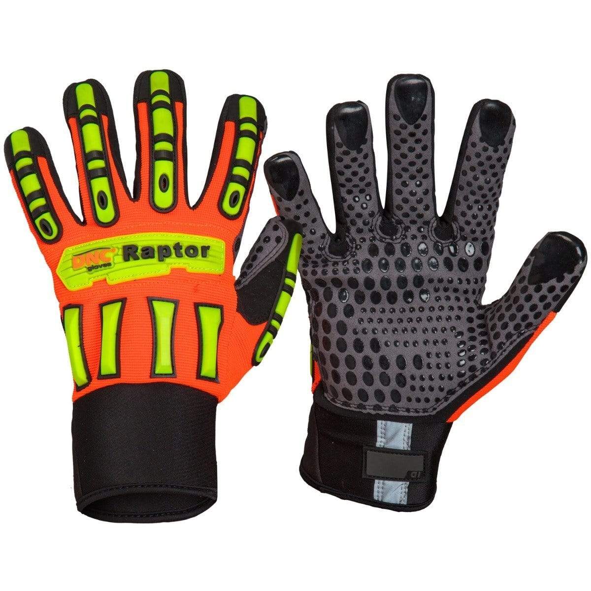 DNC Workwear PPE Black/Hivis Orange / 2XL/11 DNC WORKWEAR Raptor GM21
