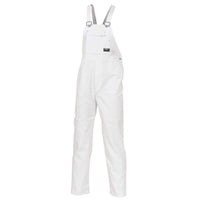 DNC Workwear Work Wear White / 77R DNC WORKWEAR Cotton Drill Bib and Brace Overall 3111