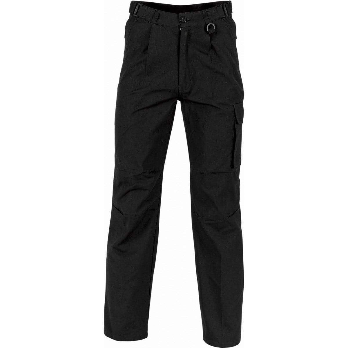 DNC Workwear Work Wear Black / 107R DNC WORKWEAR Hero Air Flow Cotton Duck Weave Cargo Pants 3332