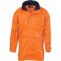 DNC Workwear Work Wear Orange / S DNC WORKWEAR Hi-Vis Breathable Rain Jacket 3873