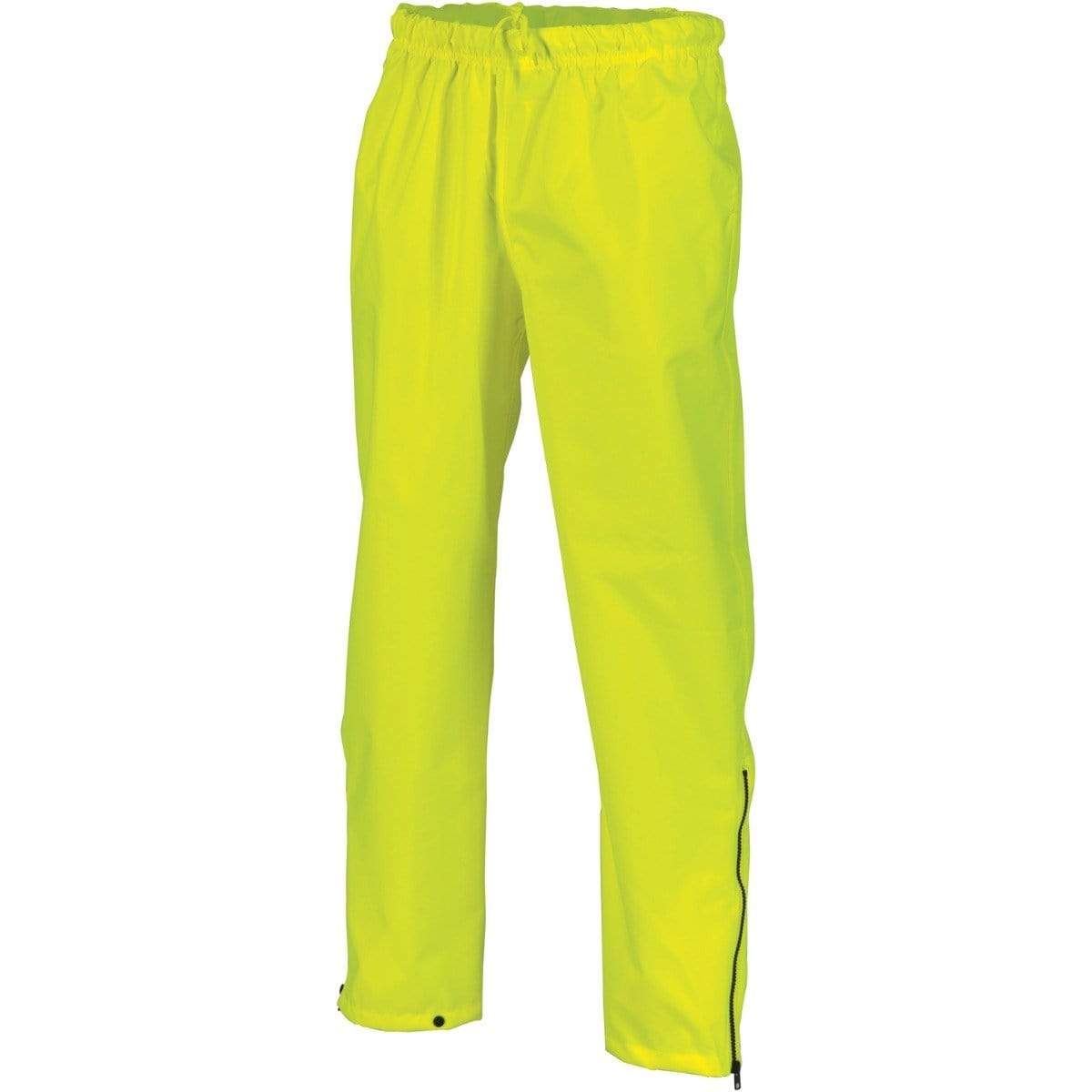 DNC Workwear Work Wear Yellow / S DNC WORKWEAR Hi-Vis Day Breathable Rain Pants 3874