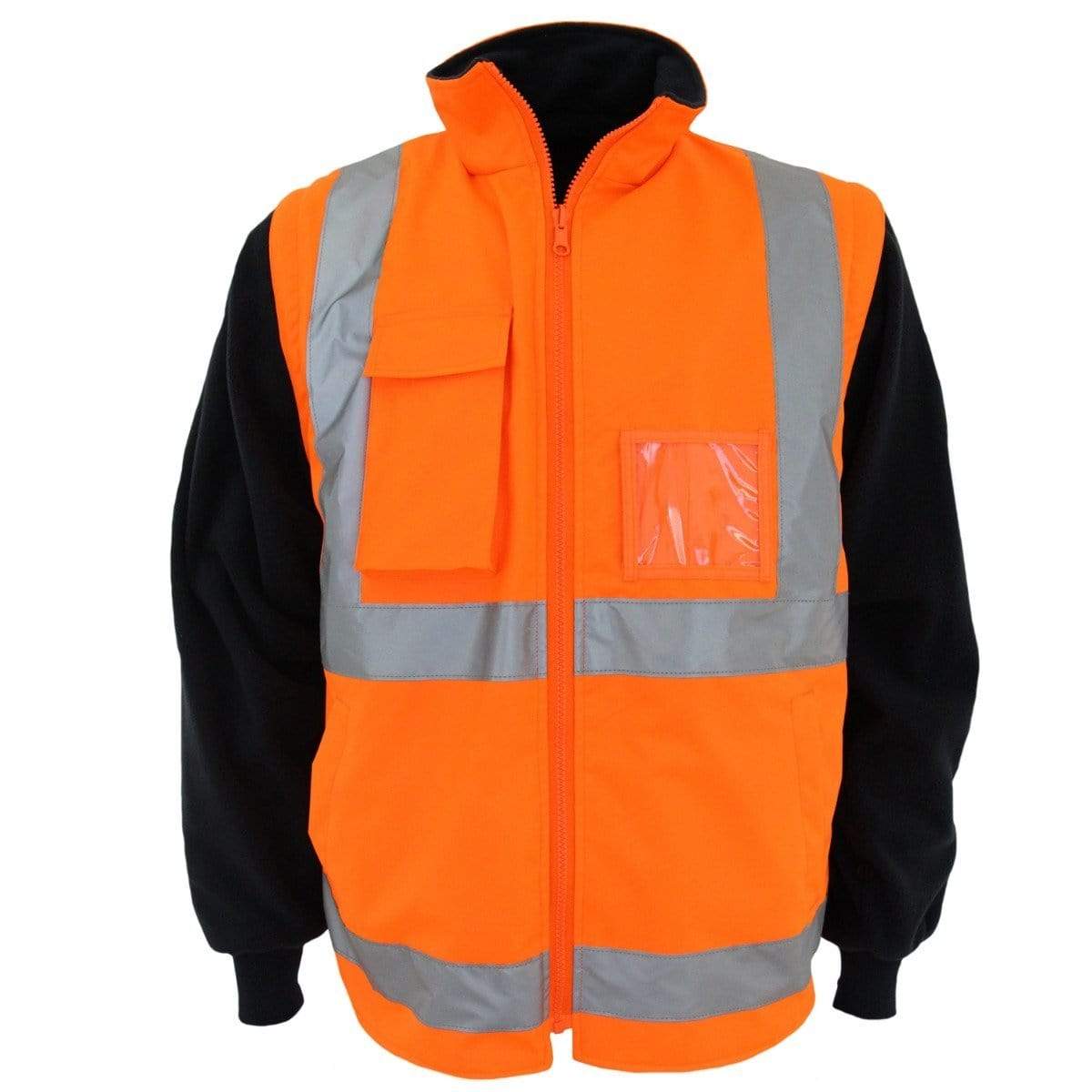 DNC Workwear Work Wear DNC WORKWEAR Hi-Vis “H” pattern D/N R/Vest 3965