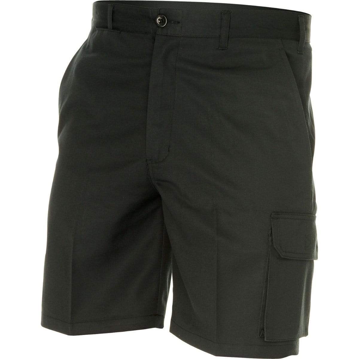 DNC Workwear Work Wear Black / 72R DNC WORKWEAR Permanent Press Cargo Shorts 4503