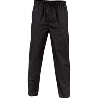 DNC Workwear Work Wear Black / XS DNC WORKWEAR Polyester Cotton Drawstring Chef Pants 1501