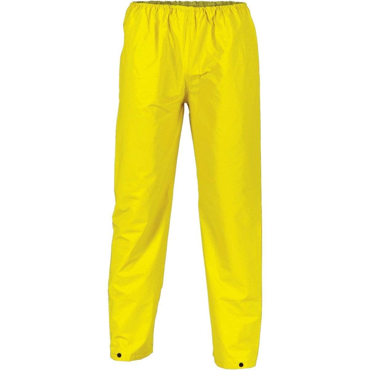 DNC Workwear Work Wear Yellow / S DNC WORKWEAR PVC Rain Pants 3703