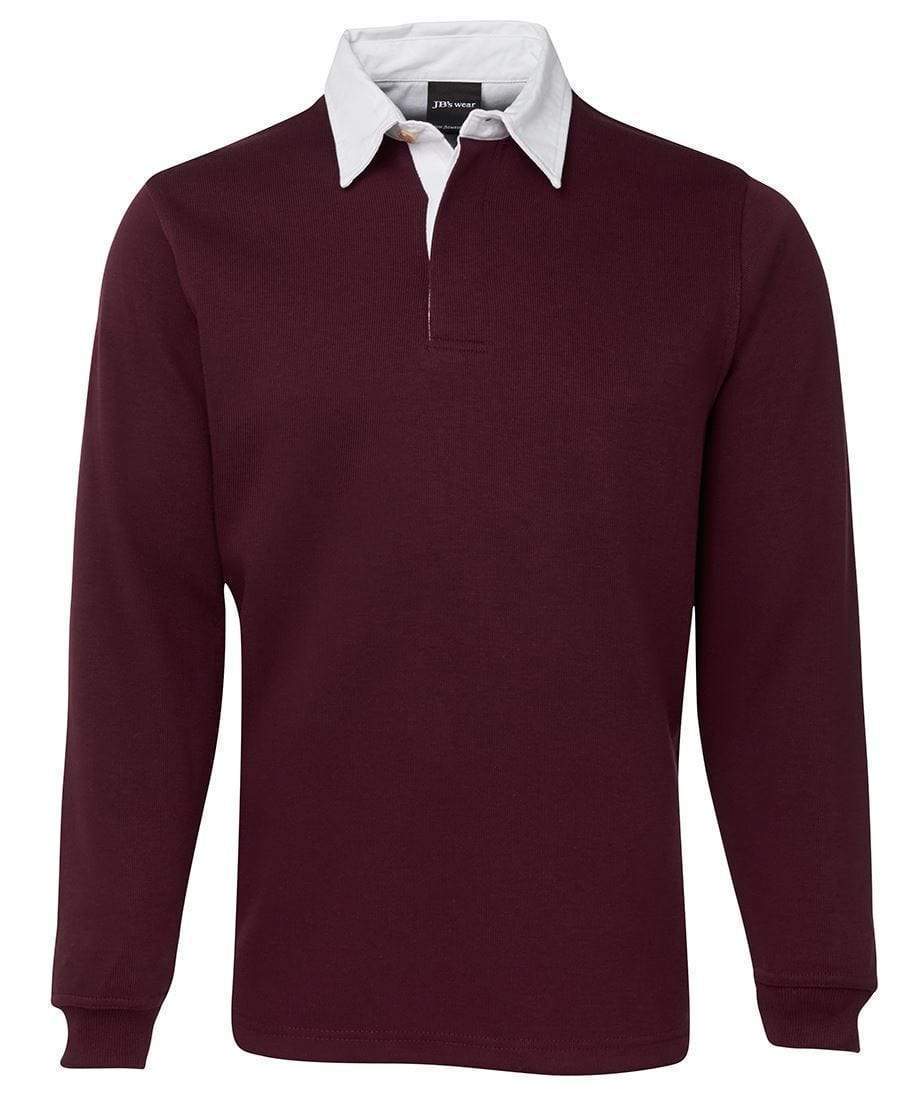 Jb's Wear Casual Wear Maroon/White / S JB'S Polyester Cotton Rugby