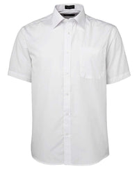 Jb's Wear Corporate Wear White Short Sleeves / S JB'S Long Sleeve & Short Sleeve Poplin Shirt 4P