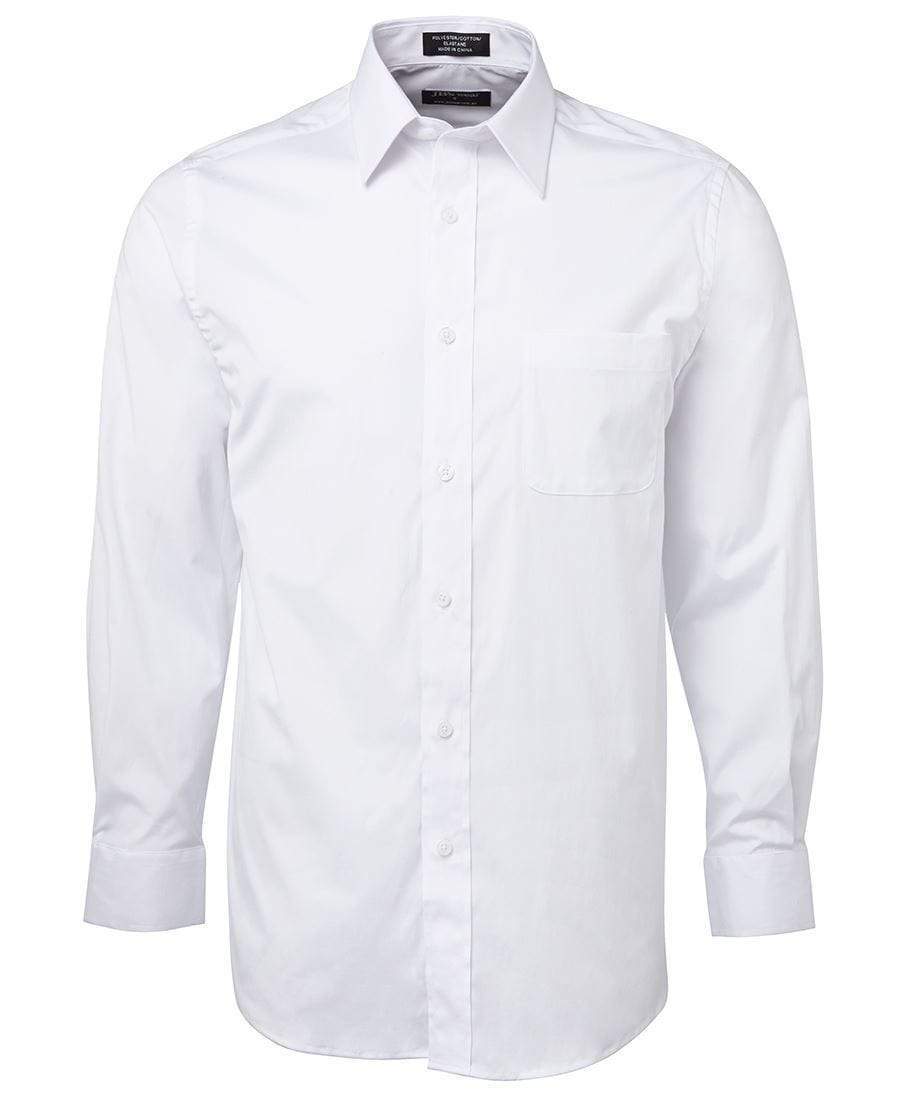Jb's Wear Corporate Wear White / S JB'S Urban Long Sleeve Poplin Shirt 4PUL