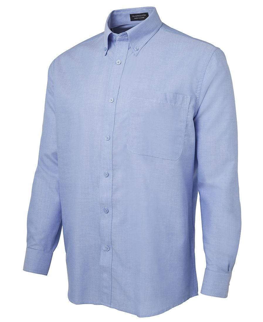 Jb's Wear Corporate Wear Lt Blue / S JB'S Long Sleeve Oxford Shirt 4OS
