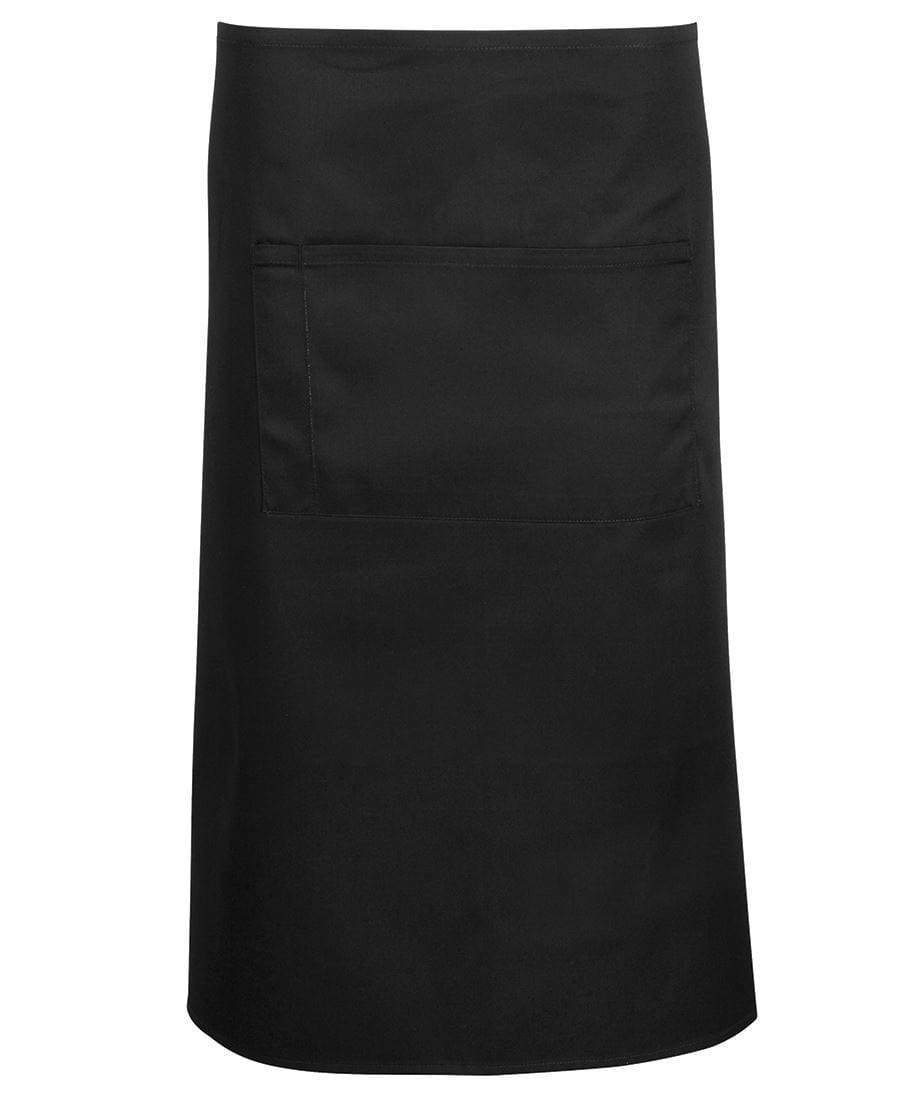 Jb's Wear Hospitality & Chefwear Black 86 x 70cm / 86 x 50cm JB'S Chef/Hospitality Apron with Pocket 5A
