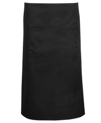 Jb's Wear Hospitality & Chefwear Black 86 x 70cm / 86 x 50cm JB'S Chef/Hospitality Apron with Pocket 5A