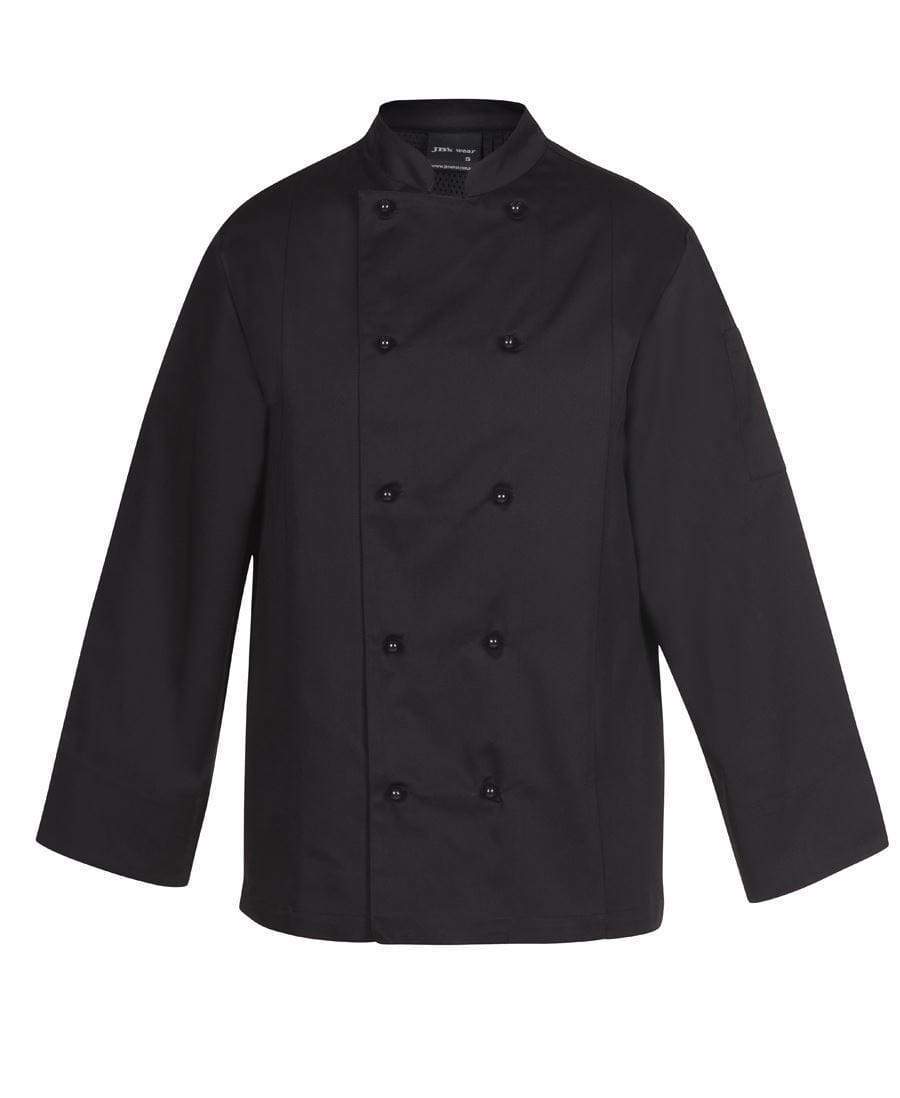 Jb's Wear Hospitality & Chefwear Black / S JB'S Vented Chef's Long Sleeve Jacket 5CVL