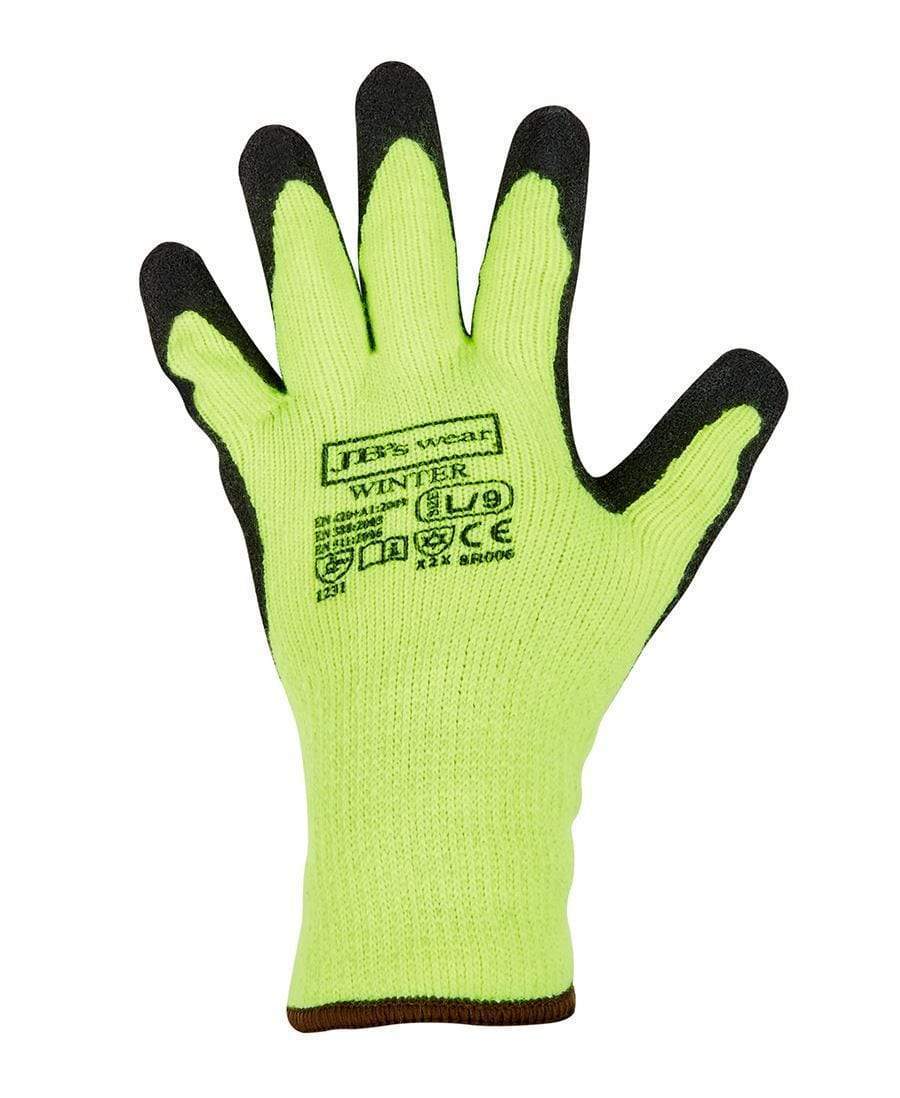 Jb's Wear PPE Lime/Black / L JB'S Winter Glove (12 pack) 8R006