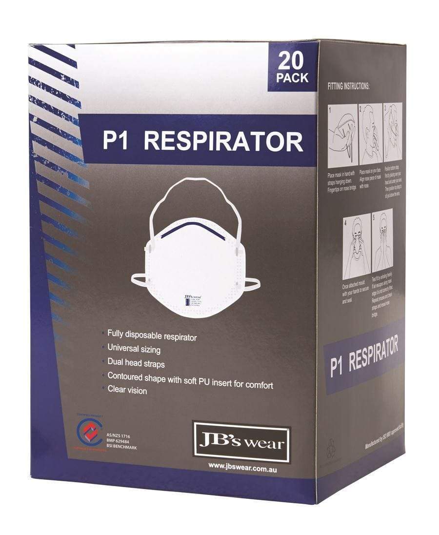 P1 Respirator (20pc) 8C001