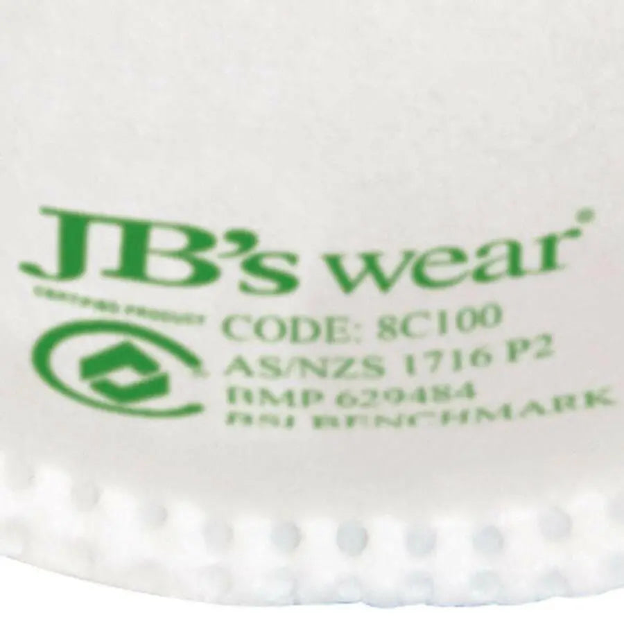 P2 Respirator (20pc) 8C100 Metro Workwear.