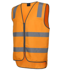 JB'S Wear Work Wear Orange / 2XS Jb's Australia Rail (D+n) Safety Vest 6DVTV