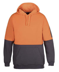 Jb's Wear Work Wear Orange/Charcoal / XS JB'S Hi-Vis Pull Over Hoodie 6HVPH