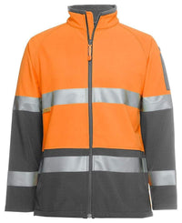 Jb's Wear Work Wear Orange/Charcoal / XS JB'S Hi-Vis Softshell Jacket 6D4LJ