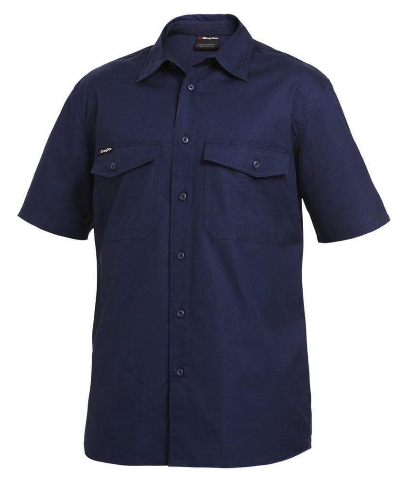 KingGee Work Wear Navy / 2XS KingGee Workcool 2 Shirt S/S K14825