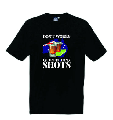Printed Covid Shots Unisex T-shirt CJ01