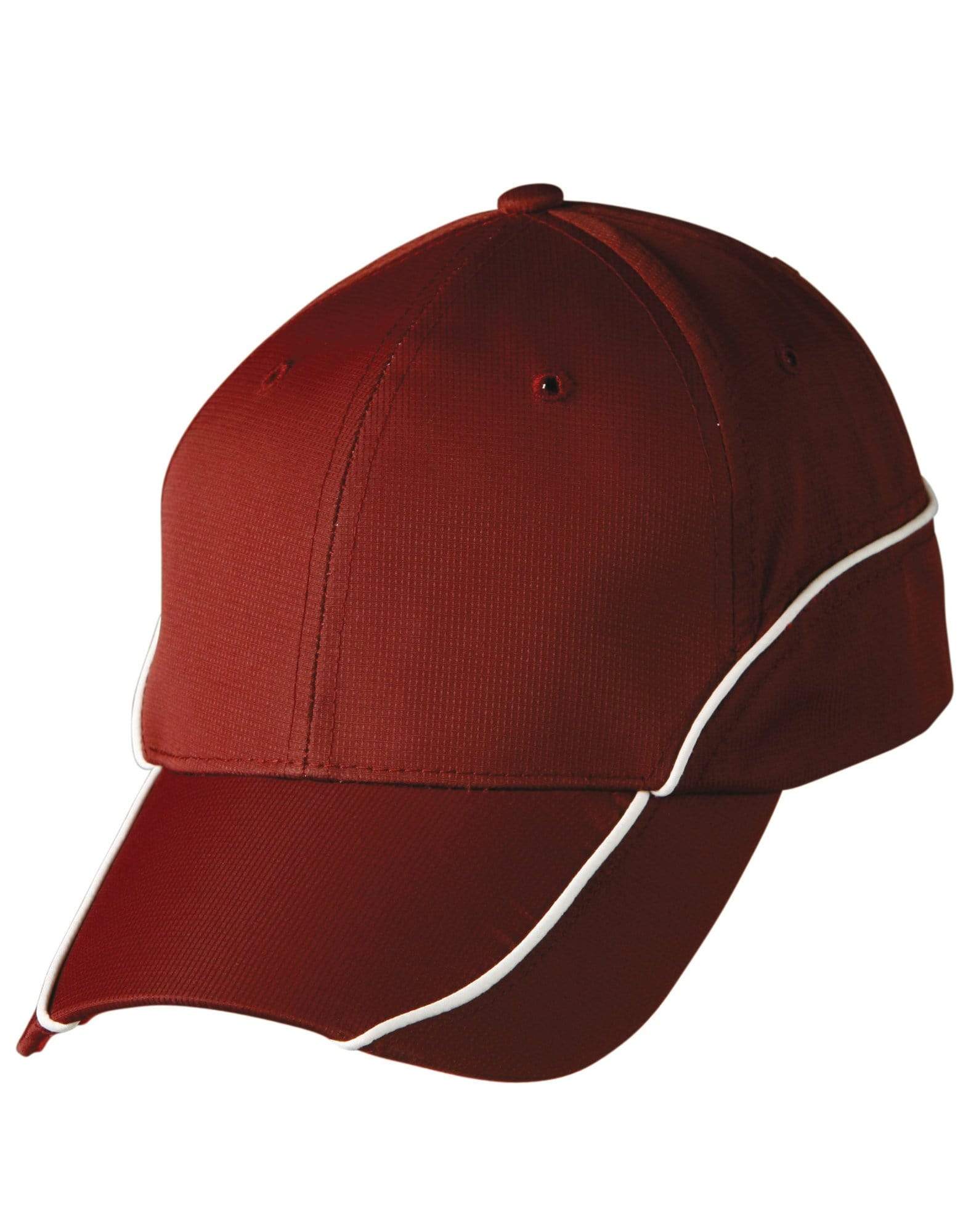 Winning Spirit Active Wear Maroon/White / One size fits most Contrast Lining Cap Ch21