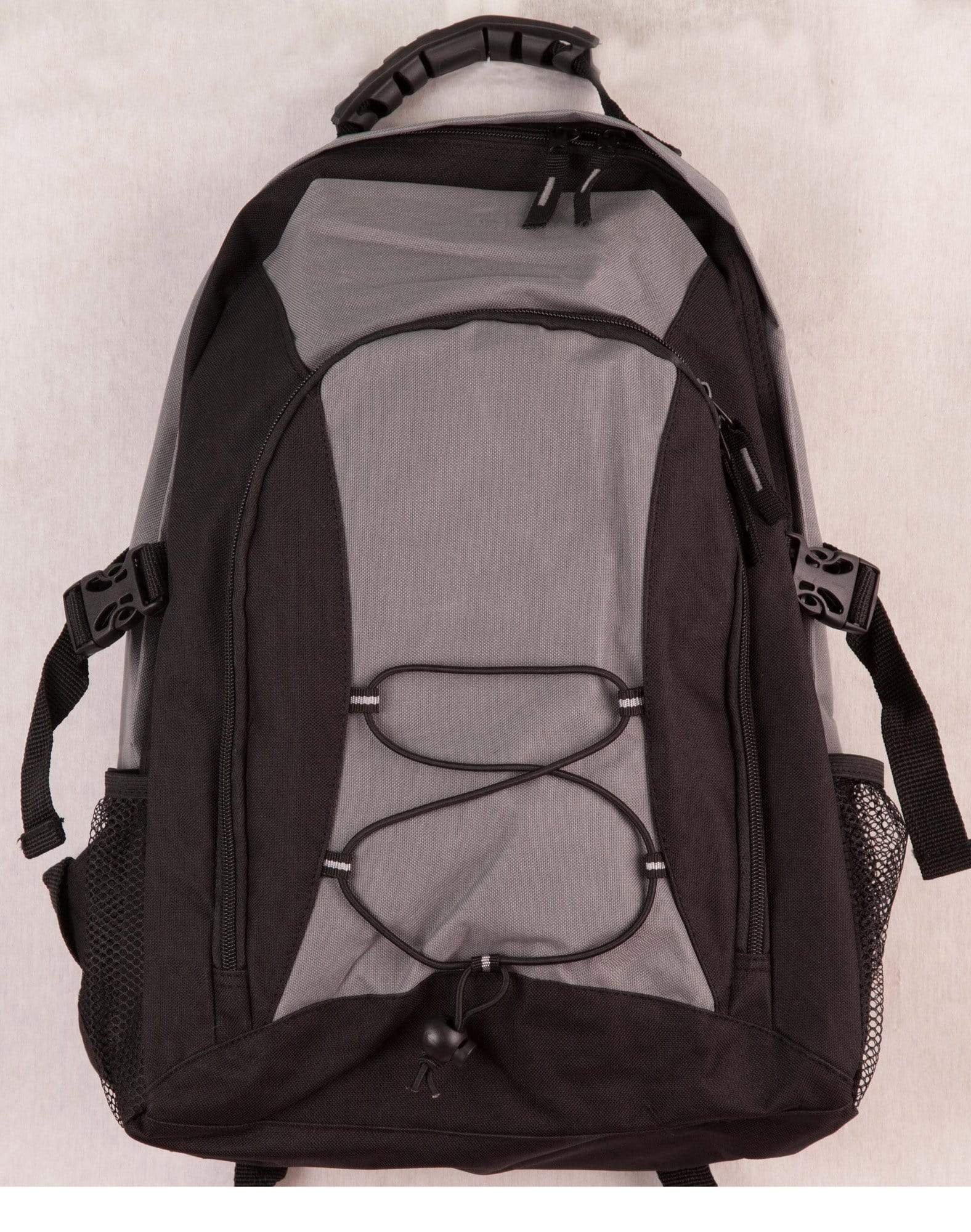 Smartpack Backpack B5002 Active Wear Winning Spirit Black/Grey "(w)39.5cm x (h)43cm x (d)19cm, Capacity: 23 Litres" 