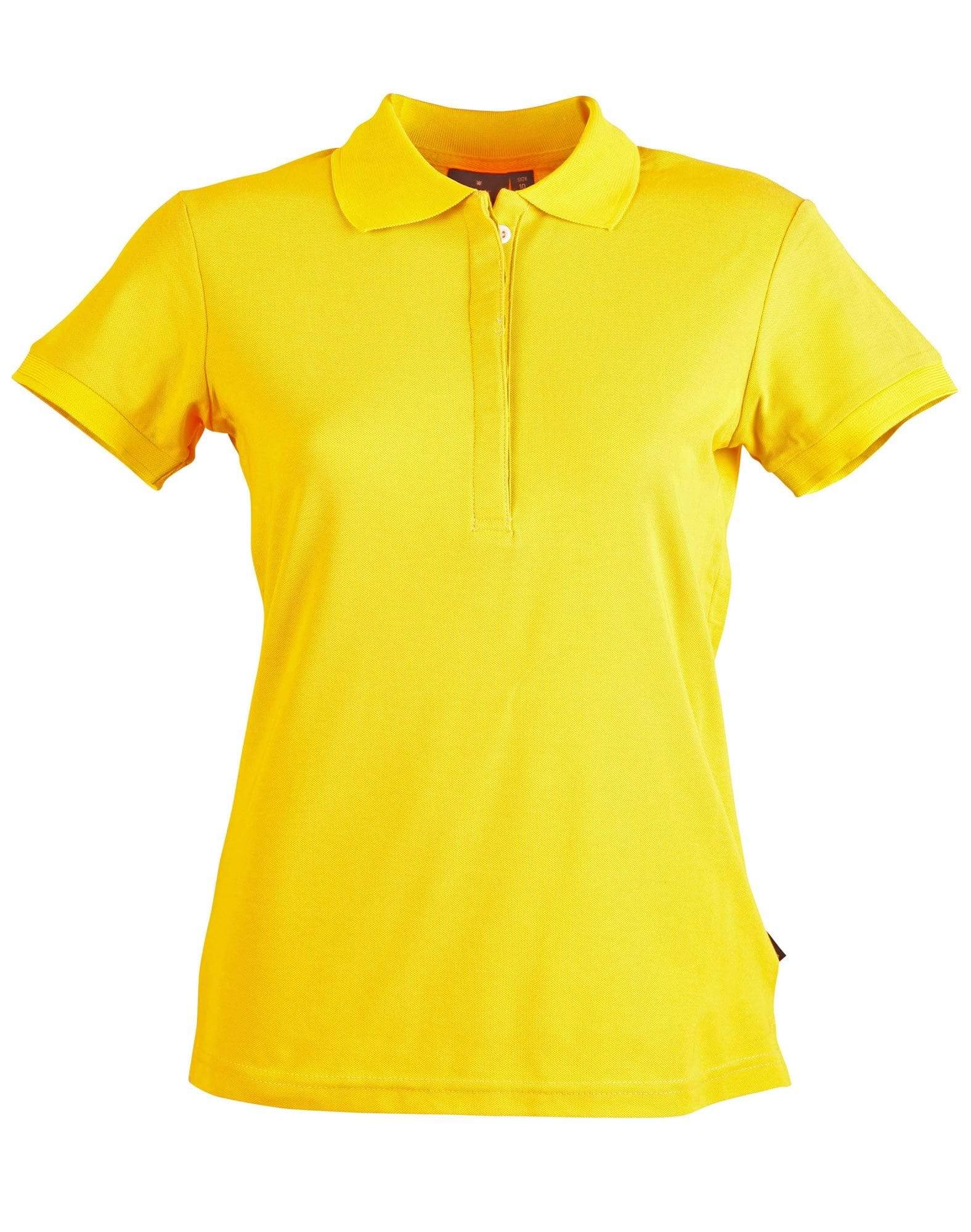 Winning Spirit Casual Wear Gold, Grey / 8 Connection Polo Ladies' Ps64