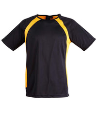 Winning Spirit Casual Wear Navy/Gold / S Sprint Tee Shirt Men's Ts71