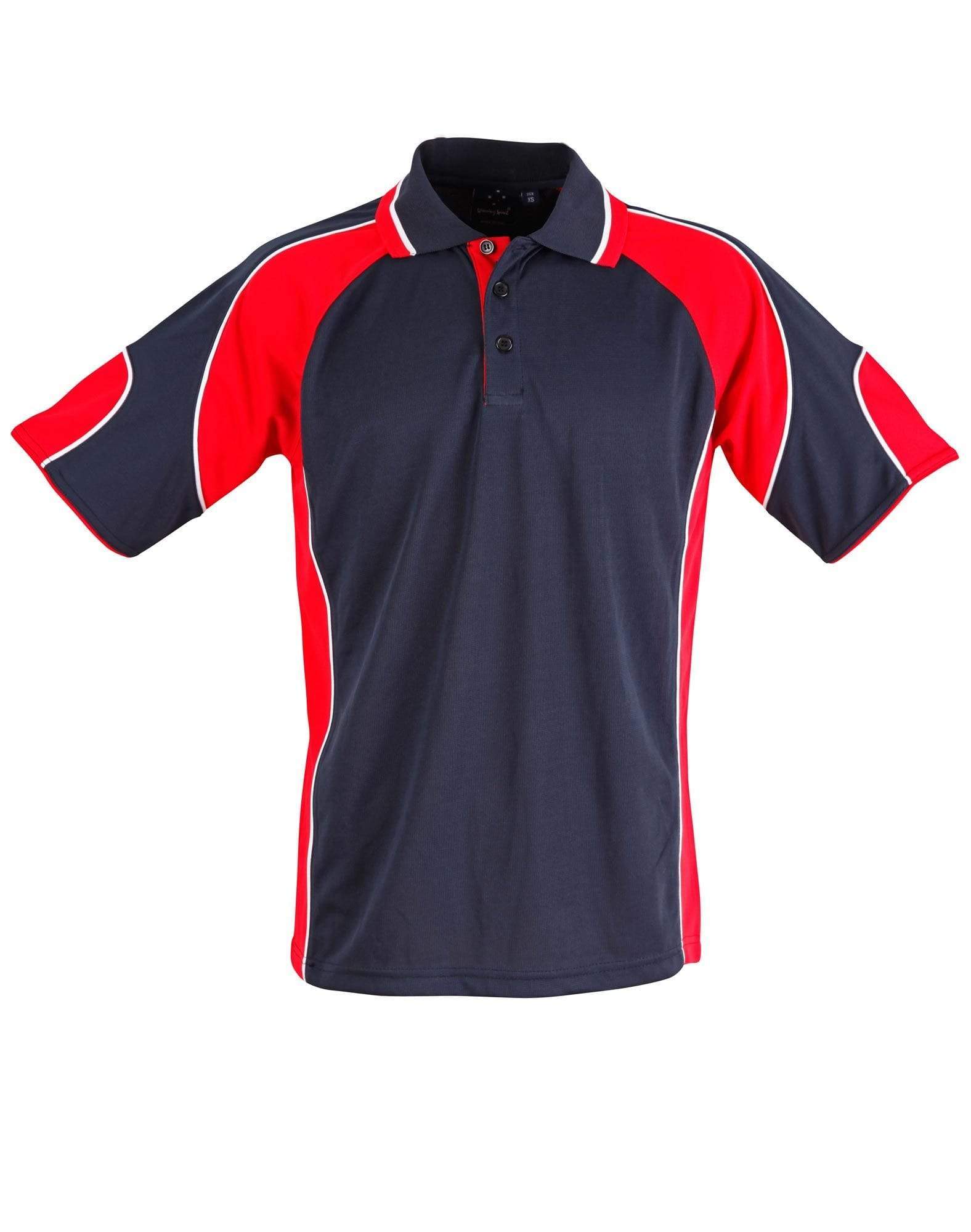 Winning Spirit Casual Wear Navy/Red / XS Winning Spirit Alliance Polo Men's  Ps61