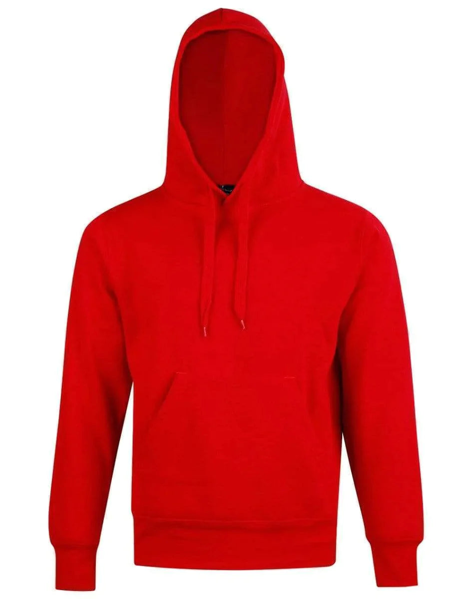 Winning Spirit Passion Fleece Hoodie - Unisex Fl09 Casual Wear Winning Spirit Red/Red XS 