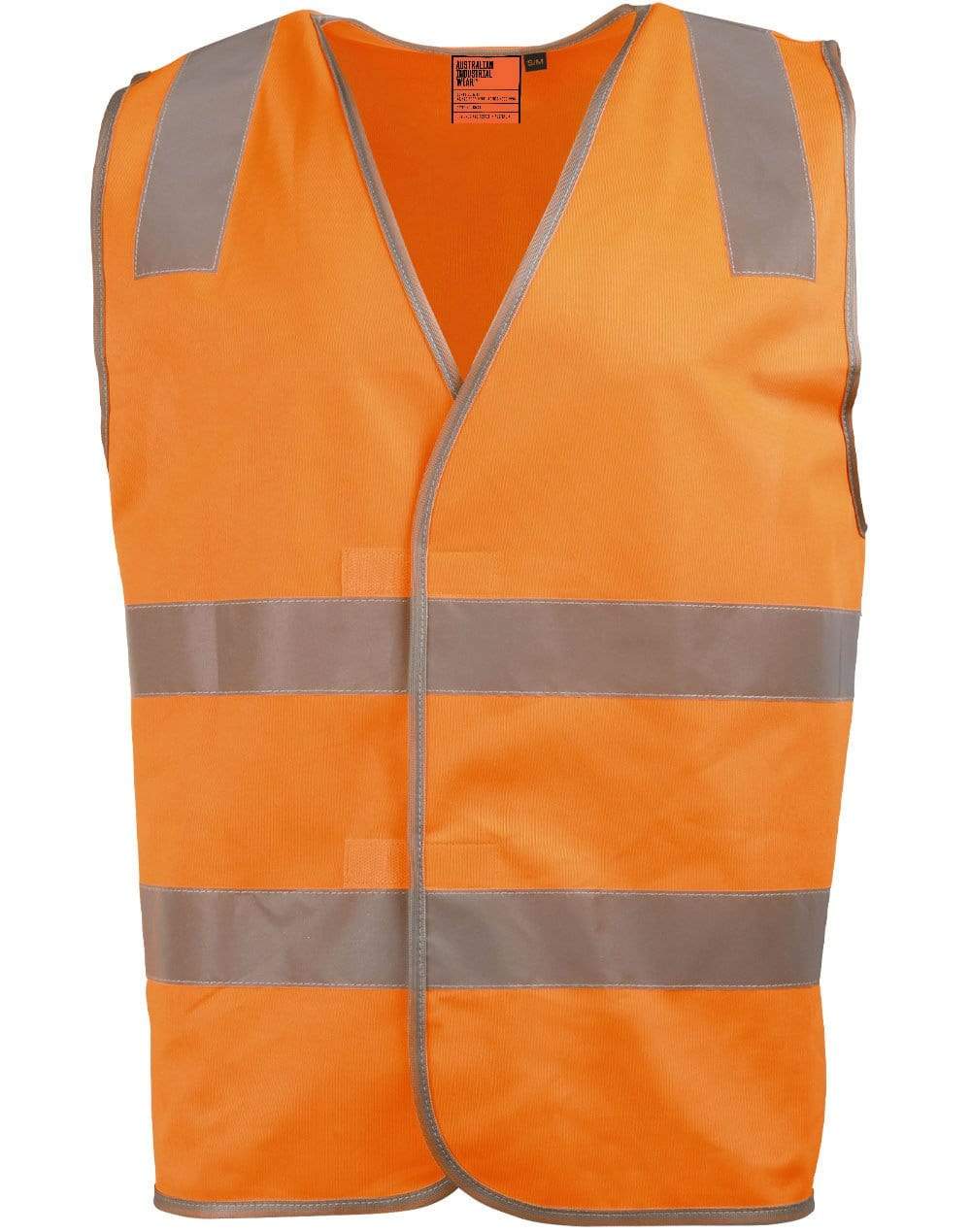 Winning Spirit Casual Wear Orange / S/M Winning Spirit safety vest with shoulder tapes SW43