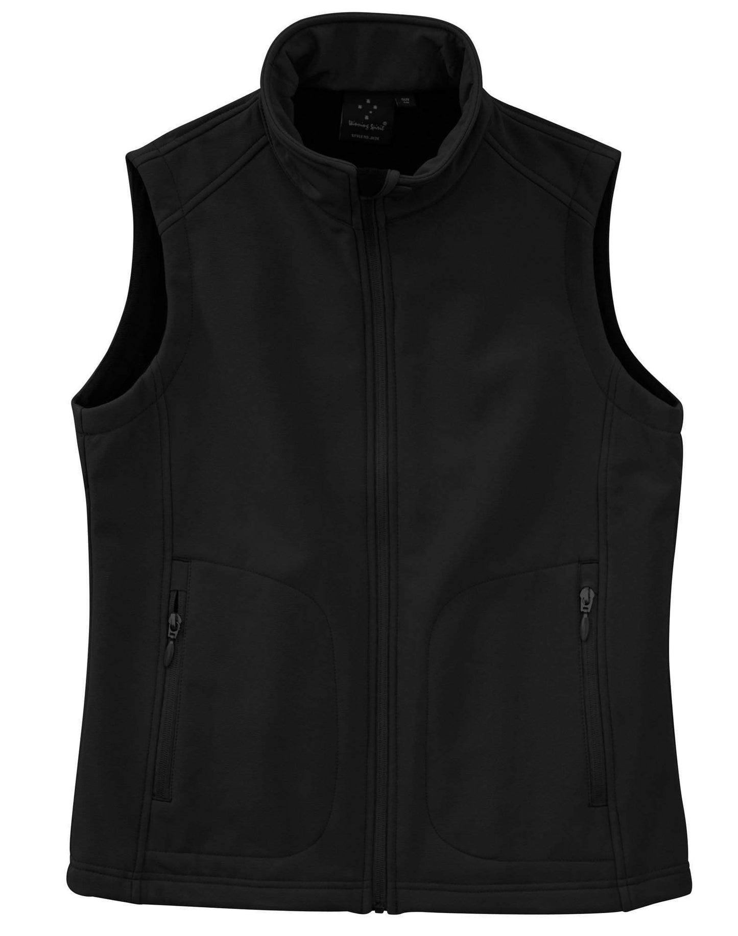 Winning Spirit Casual Wear Black / 8 WINNING SPIRIT Softshell Vest Ladies' JK26