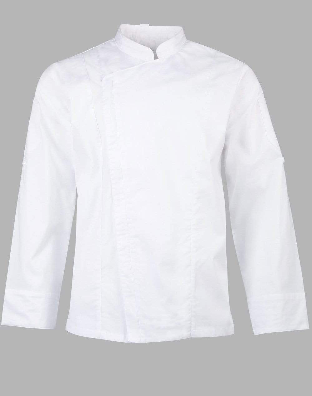 Winning Spirit Hospitality & Chefwear White / XS Winning Spirit Mens Functional Chef Jackets Cj03